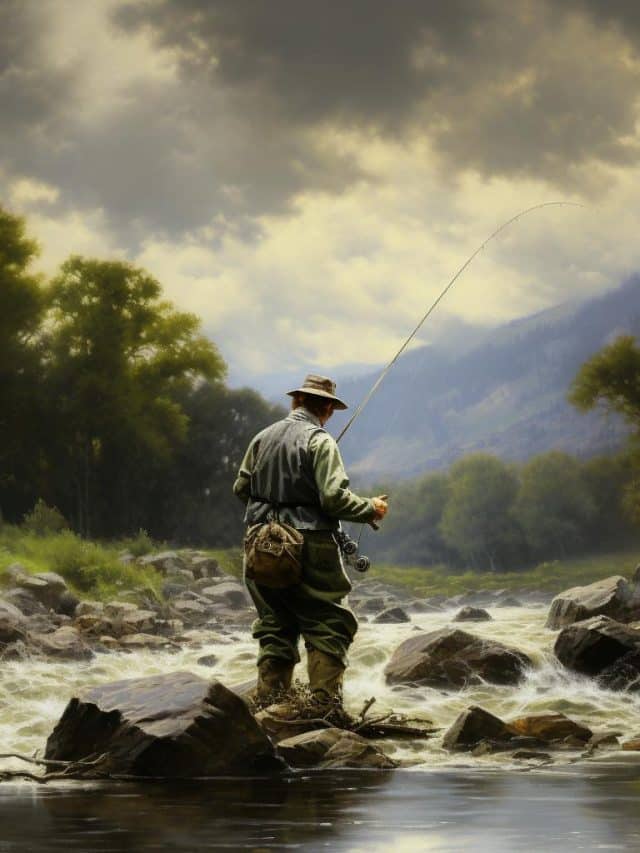 Aprenda a pescar em rios de corredeiras com instruções precisas.