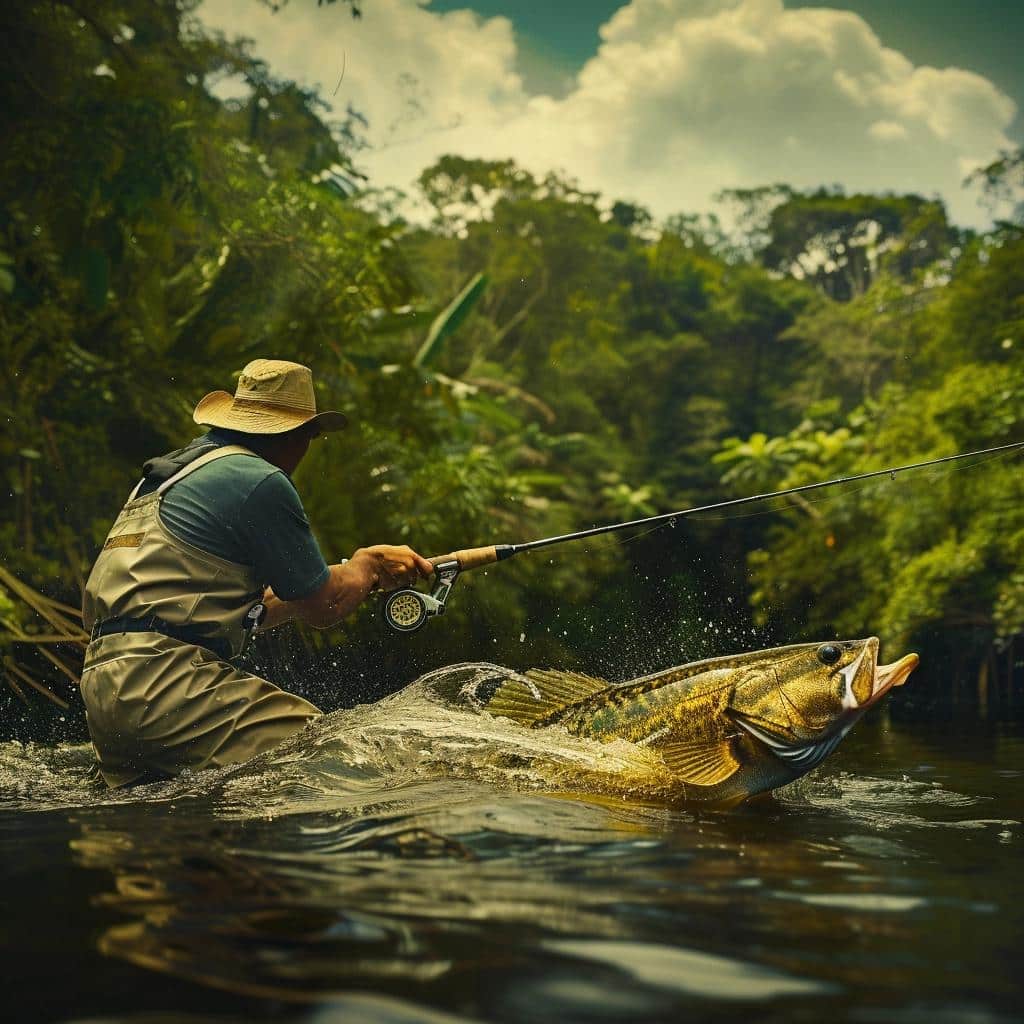 Descubra as técnicas imperdíveis para pescar robalos gigantes no Pará.